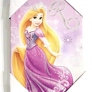 Rapunzel Tiara Disney Princess Canvas Painting , Disney Belle Art